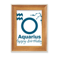thumbnail image 1 of Constellation Fate Birthday Celebration Aquarius Desktop Wooden Photo Frame Display Picture Art Painting Multiple Sets, 1 of 3