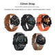 thumbnail image 2 of Correa de reloj de cuero de 22 mm Correa de reloj de reemplazo de liberación rápida Reloj inteligente, 2 of 7