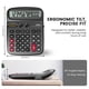 thumbnail image 4 of Calculadora de escritorio TRULY de 12 dígitos con pantalla LCD grande y doble alimentación, 4 of 7