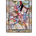 thumbnail image 2 of Decorative Stained Rectangle Window Panel Pendant Wall Decoration, 2 of 8