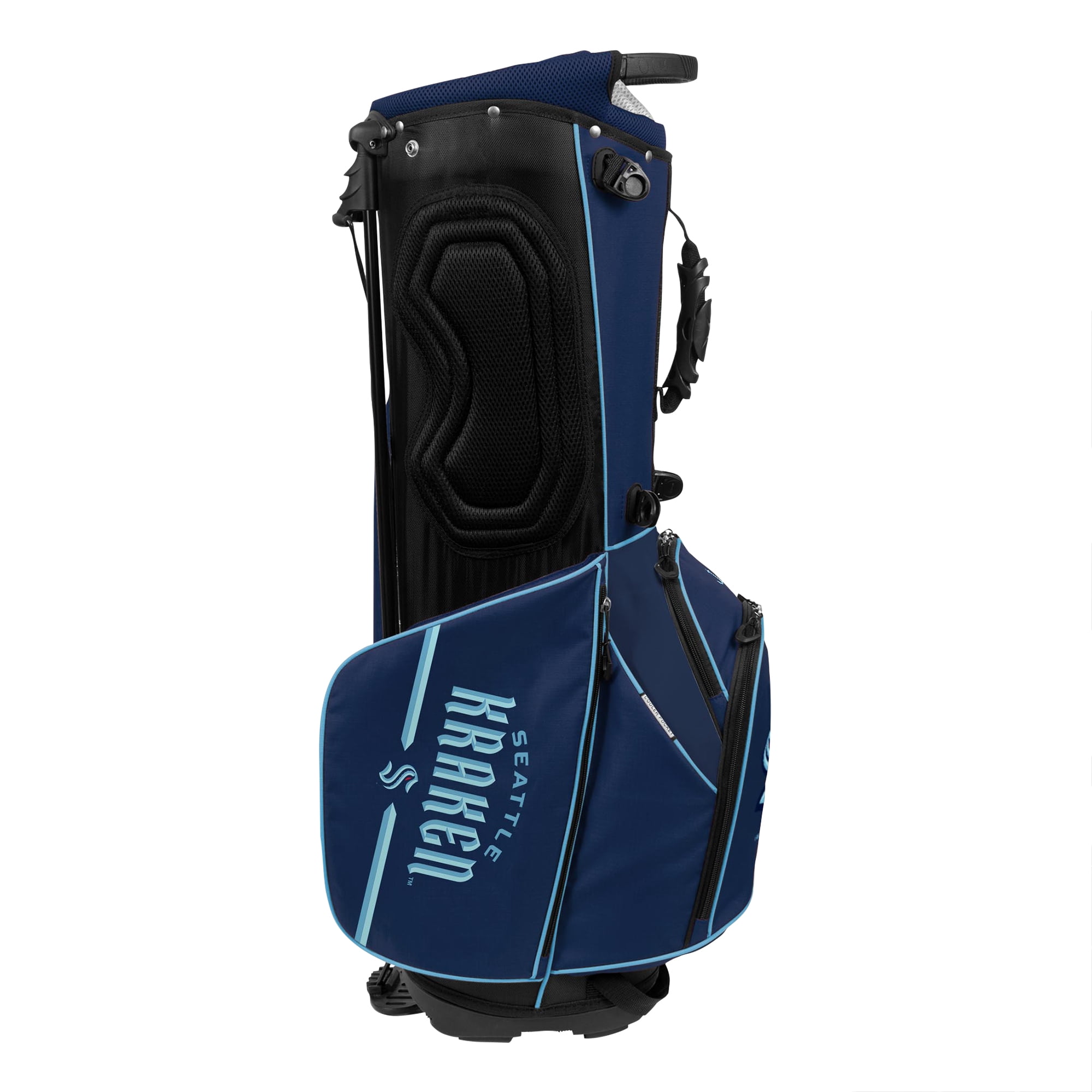 WinCraft Seattle Kraken Caddie Carry Hybrid Golf Bag