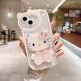 thumbnail image 3 of Envío Directo, nuevos diseños, funda de teléfono Hello Kitty linda para Iphone 14 13 12 11 Pro Max, funda de teléfono con espejo de maquillaje de gato 3d de tendencia, 3 of 4