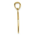 thumbnail image 2 of 14K Yellow Gold Charm Pendant Themed 23 mm 18 Best Friends Heart Break Apart Pendants, 2 of 3