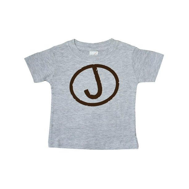 Branding Iron Letter J Monogram Baby T-Shirt - Walmart.com - Walmart.com