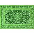 thumbnail image 1 of Ahgly Company Indoor Rectangle Persian Green Traditional Area Rugs, 4' x 6', 1 of 1