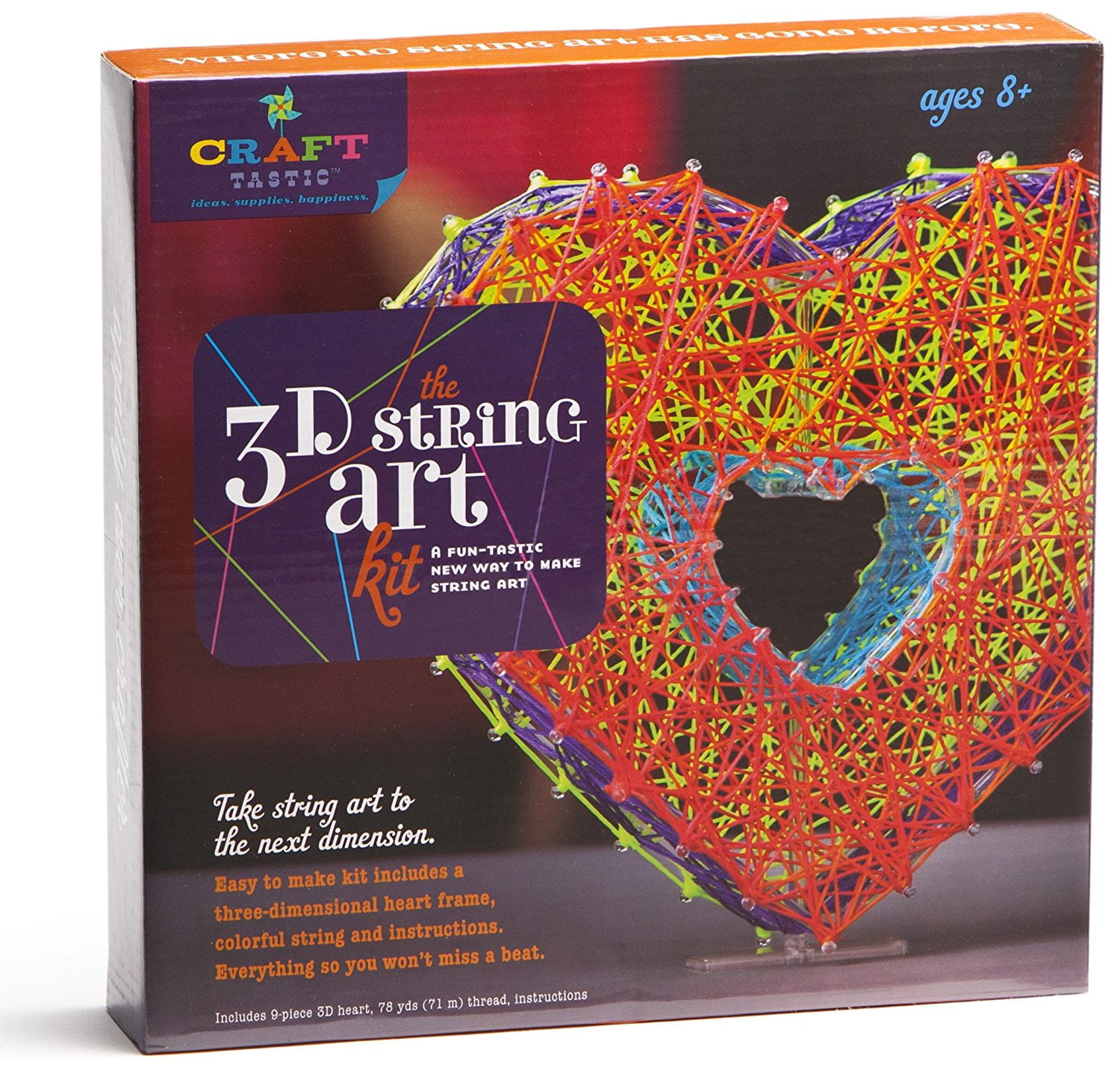 New Kids Craft Set-Ann Williams The 3D String Art Kit-Great Quality