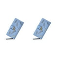 thumbnail image 3 of Carteras de cuero de PU Sonducket para mujeres billetera única azul 2piezas, 3 of 6