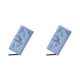 thumbnail image 3 of Carteras de cuero de PU Sonducket para mujeres billetera única azul 2piezas, 3 of 6