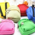 thumbnail image 4 of Doll Backpack Casual Simple Mini Zipper Backpack Doll Accessory Bag for Dolls, 4 of 8