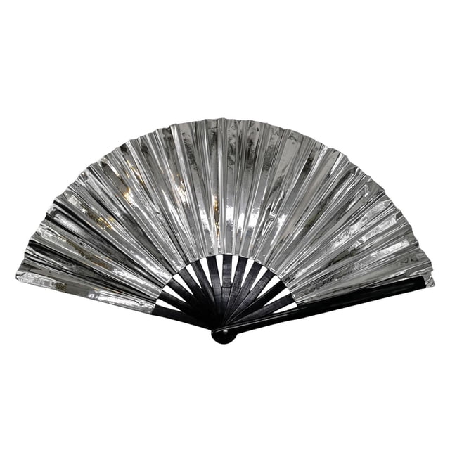 Fiudx Abanico de Kung Fu de 25 Cm con Diseño de Rayas Coloridas, Ideal para Artes Marciales Tradicionales Chinas, Ligero para Entrenamiento y Rendimiento, Atractivo Accesorio para Fiestas, Versátil,