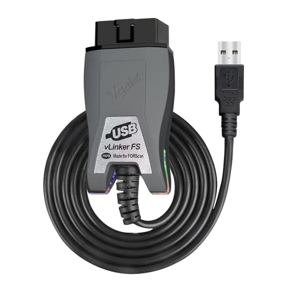 Adaptador USB OBD2 Vgate VLinker FS para ForScan HS/MS-CAN