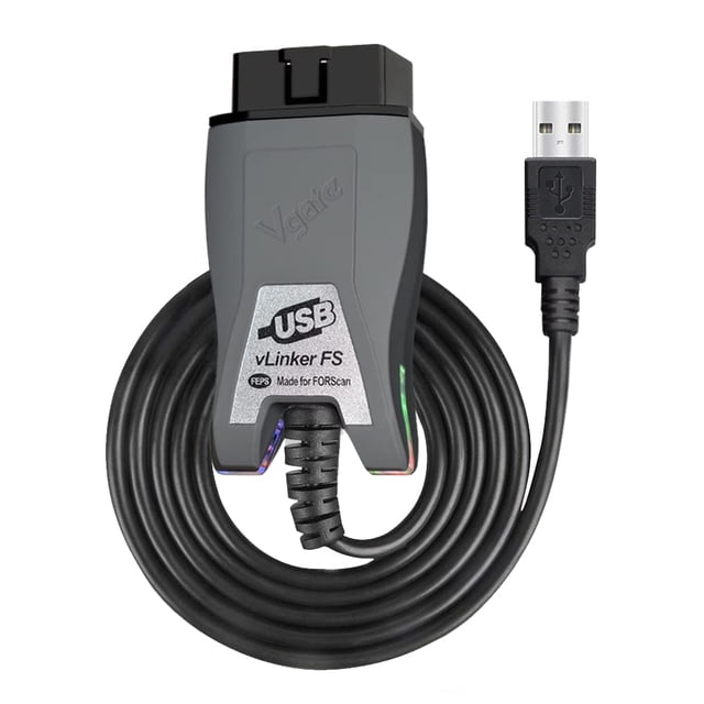 Adaptador USB OBD2 Vgate VLinker FS para ForScan HS/MS-CAN