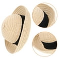 thumbnail image 6 of Mini Straw Hat for Dolls - 2" Handmade Sun Hat for 18" Doll Costumes, 6 of 6