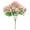 Pink, variant on Christmas Saving Clearance! Sruiluo Artificial Silk Rose Peony Small Daisy Hydrangea Bouquet, Artificial Flowers Arrangements Wedding Decoration Decor Champagne