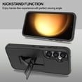 thumbnail image 6 of CoverON For Samsung Galaxy S23 FE Case, Military Grade Heavy Duty Full Body Phone Kickstand Cover, Black, 6 of 9