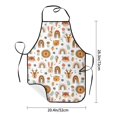 thumbnail image 4 of Gaeub cute Rainbow Animal Print Apron for Men and Women,Waterproof Apron for Cooking,Dishwashing, Lab, Butcher, Dog Grooming, 4 of 7