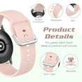 thumbnail image 3 of Pulseras de reloj HSWAI compatibles con Samsung Galaxy Active 2, 3 of 6