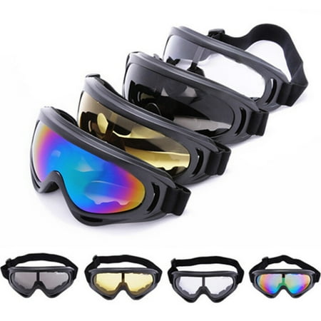- Goggles for Motorcycle/Ski/Snowboard, Black