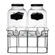 thumbnail image 3 of Set 2pz Dispensador de Bebidas Vidrio 3L Llave Tapa Metal, 3 of 4