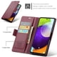 thumbnail image 3 of CaseMe Funda de Cuero para Samsung Galaxy A52 5G con Bloqueo RFID, para Samsung Galaxy A52 5G Funda para Mujer y Hombre, Tarjetero con Cierre Magnético, Funda Tipo Folio para Samsung Galaxy A52 5G, 3 of 11