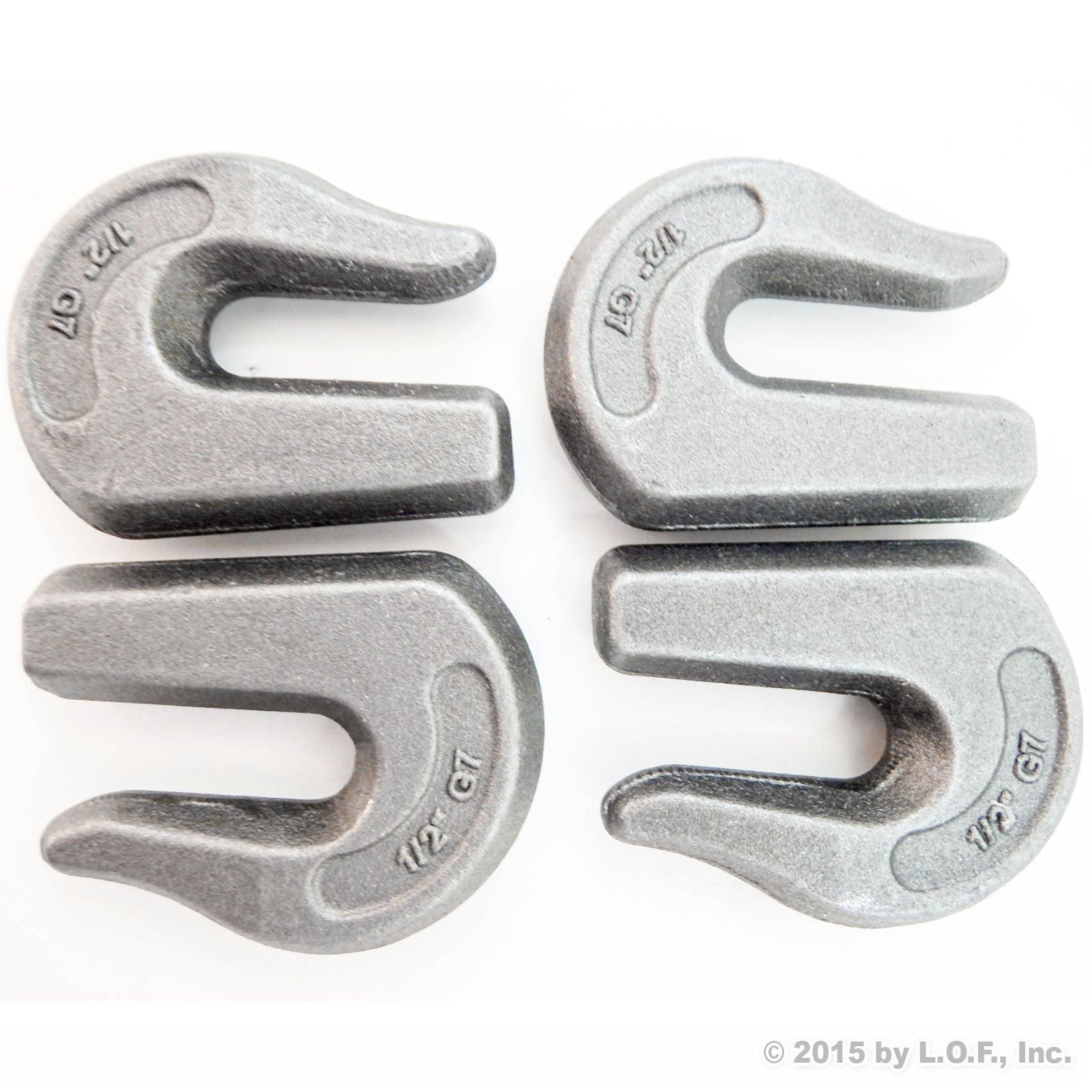18.5 Grade 70 Chain Extension with Forged Grab Hook (4-pack)