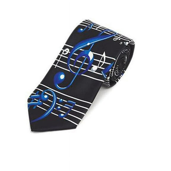 Music Note Novelty Tie