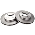 thumbnail image 3 of TRQ Front Brake Rotors Set Vented Fits Select 2005-2010 Chevrolet Cobalt 2007-2009 Pontiac G5 2003-2007 Saturn Ion, 3 of 5