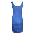 thumbnail image 5 of XIAOCHA Denim Bodycon Dress for Women Sleeveless Square Neck Slit Mini Dress Trendy Edgy Casual Dresses, 5 of 6