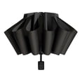 thumbnail image 2 of Yindaity Flat Lightweight Umbrella Parasol Folding Sun Umbrella Large Umbrella,Black, 2 of 4