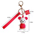 thumbnail image 4 of Key Chain Cute Cartoon Mouse Keyring Purse Pendant Bag Charm for Women and Men, 4 of 10