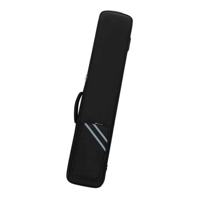 TISHITA Erhu Bag Instrument Accessory Wear Resistant Erhu Case for Stage Performance Black
