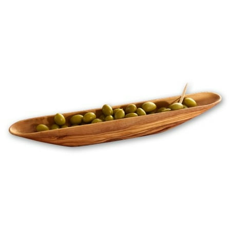 - Berard Olive Wood Olive Boat, 13 Inch