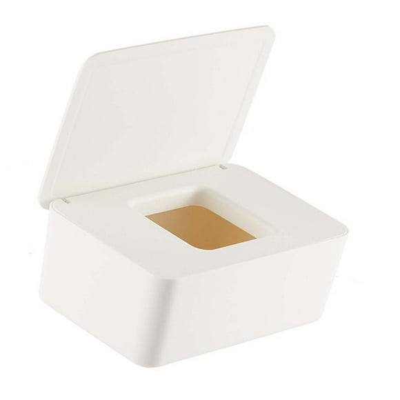 Organizador de toallitas húmedas, Dispensador de toallitas húmedas PP Dispensador de toallitas para bebés Contenedor de toallitas húmedas Diseño a prueba de futuro Jadeshay A