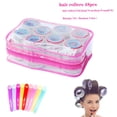 thumbnail image 1 of Self Grip Hair Rollers Set, with Hairdressing Curlers (Large, Medium, Small),, 1 of 9