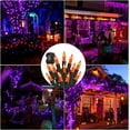 thumbnail image 3 of Morttic 1 Pack 50 LED 16FT Christmas Lights,  Battery Operated Fairy Lights Outdoor, Waterproof Mini String Tree Lights with 8 Modes, Decorations for Indoor Patio Garden Party Xmas Decor, Orange, 3 of 7