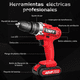 thumbnail image 2 of Taladro Atornillador Inalámbrico Con 2 Batería De Litio Rojo, 2 of 5