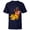 Navy, variant on The Lion King Young Simba Timon and Pumbaa - Short Sleeve T-Shirt for Kids - Customized-Red
