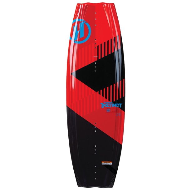 Hydroslide 124 Red Instinct Jr Wakeboard w/ Method Jr Bindings