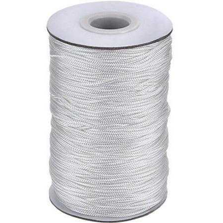 Outus 109 Yards/ Roll White Braided Lift Shade Cord for Aluminum Blind Shade. Gardening Plant and Crafts (1.4