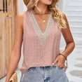thumbnail image 2 of Sngxgn Women's Basic Casual Long Camisole Strap Layering Top(Pink,XXL), 2 of 6