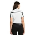 thumbnail image 2 of Port Authority Performance Stripe Polo (L547) White/Black, 2XL, 2 of 2