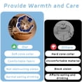 thumbnail image 6 of Miaocao Soft Adjustable Cat Cone Collar, Comfortable Cat Recovery Collar, 6 of 7