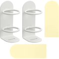thumbnail image 1 of 2-pack väggmonterad eltandborsthållare (vit), 1 of 5
