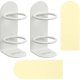 thumbnail image 1 of 2-pack väggmonterad eltandborsthållare (vit), 1 of 5