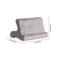 thumbnail image 2 of Lypsnake Tablet Pillow Stand & iPad Holder, Soft Velvet Multi-Angle Cushion for Reading Typing and Viewing, Universal Support for Tablets E-Readers and Phones, 2 of 6