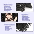 thumbnail image 3 of Anmanbeauty Faux Locs Crochet Hair Pre looped 36 inch hand made wig, 3 of 3