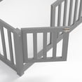 thumbnail image 6 of Bellemave Twin Montessori Bed Frame, Wood Twin Size Floor Bed with High Fence Rails, Twin Beds Frame for Bedroom Playroom (Gray), 6 of 8