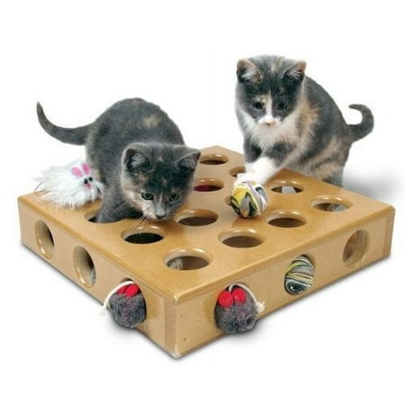 UPC: 0854602000087 | Pioneer Pet SmartCat Peek-A-Prize Cat Toy 2 Count