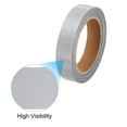 thumbnail image 3 of Unique Bargains Reflective Tape, 0.6' x 16Ft Stick on Tape for Backpack, Gray, 3 of 5