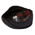thumbnail image 5 of Wool Tweed Men's Plaid Herringbone Newsboy Ivy Cap Gatsby Golf Flat Hat, 5 of 17